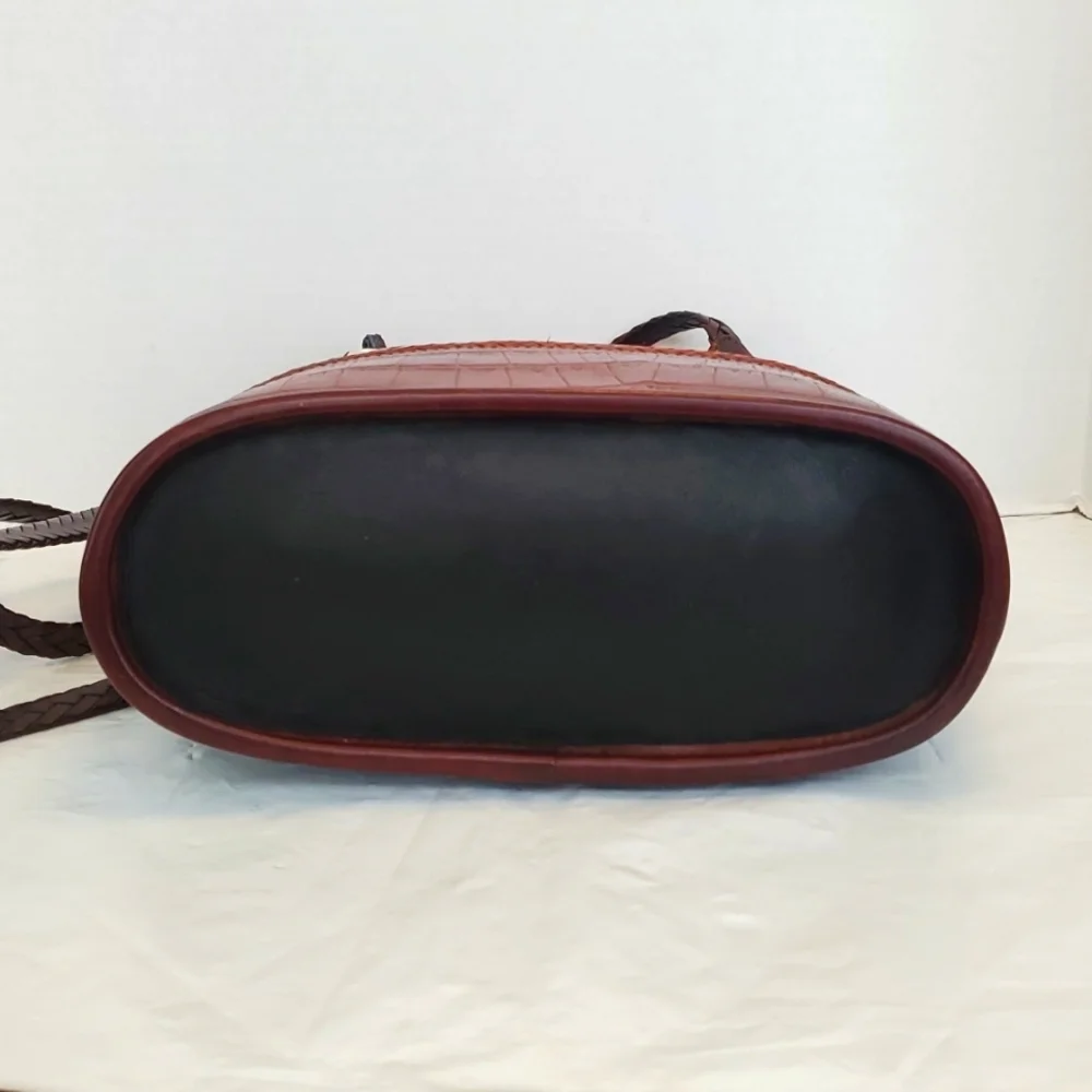 Brighton Black and Brown Tote Bag
